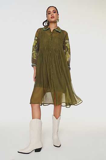 IIvy Flared Dress With Inner