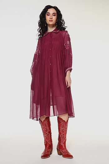 Ivy Flared Dress With Inner