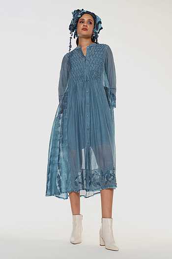 Kael Smocked Dress With Inner