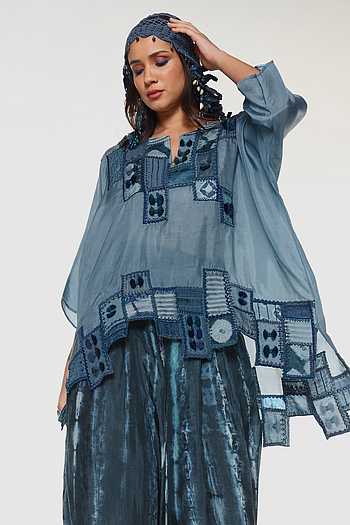 Sylvie Patchwork Kaftan Shirt