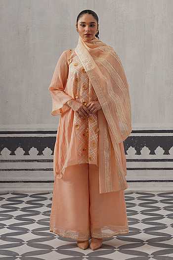 Tara Embellished A-Line Kurta Set