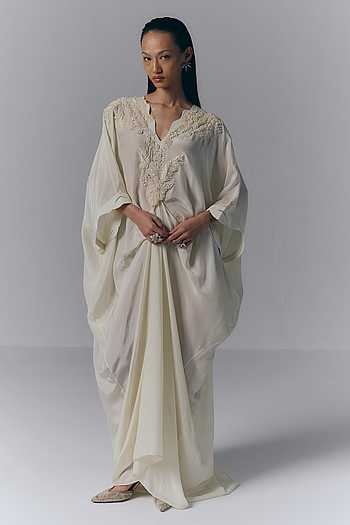 Whisper Embroidered Kaftan
