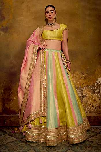 Pari Banarasi Brocade Lehenga Set