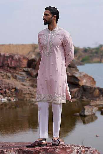 Elephant Creeper Motifs Kurta Set