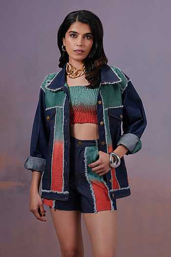 Rangmaya Oversized Denim Jacket