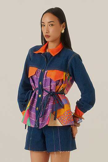 Jungle Beat Print Jacket