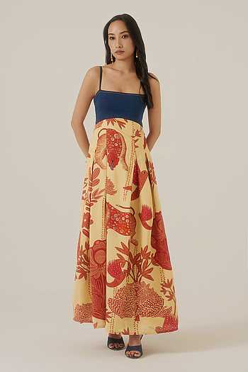 Mythical Print Maxi Dress