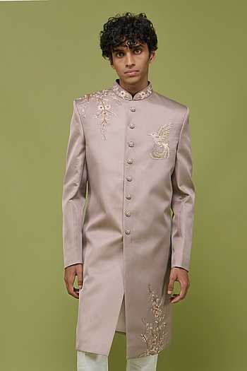 Embroidered Sherwani & Pant