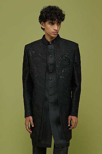 Pattern Pc Sherwani Set