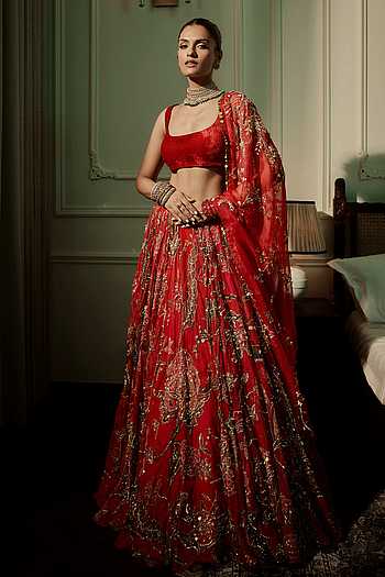 Saya Embroidered Lehenga Set