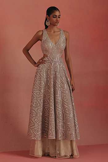 Scattered Mirrorwork Sharara
