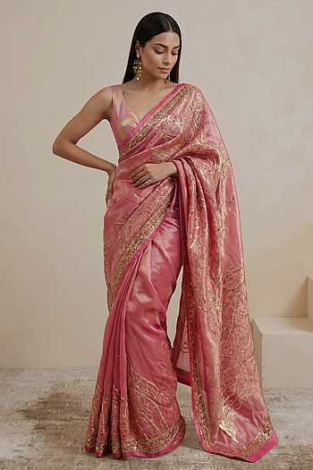 Garden Rose Saree