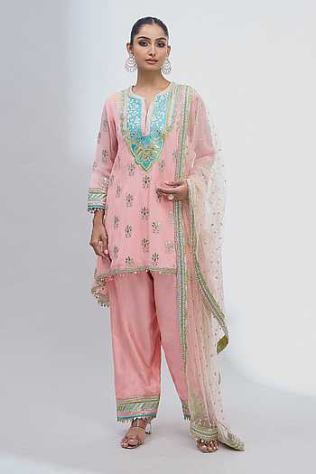 Embroidered Kurta Salwar Set
