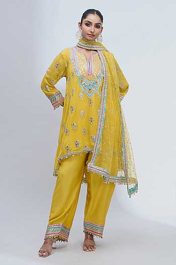 Embroidered Kurta Salwar Set
