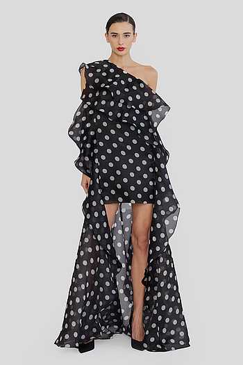 Polka Dot Print Dress