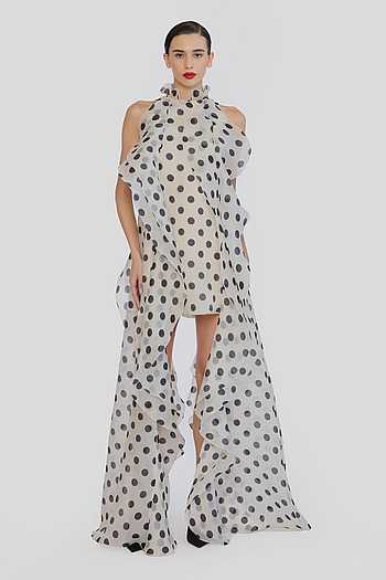 Polka Dot Print Dress