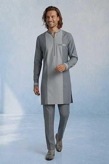 Auron Colorblock Kurta Set