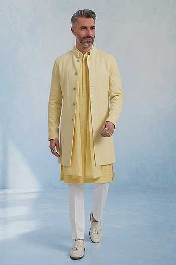 Solaris Starrio Embroidered Sherwani Jacket