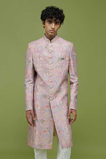 Pattern Pcs Sherwani & Pant Set 