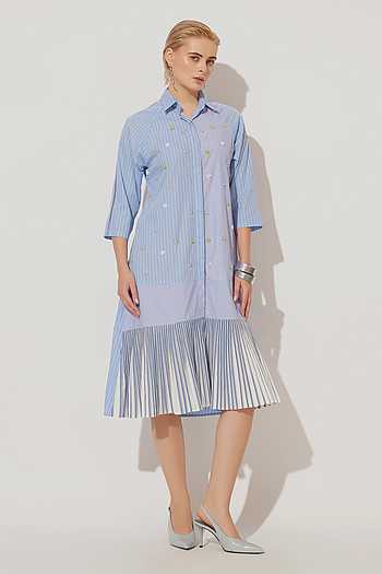 Selene Printed Shirt Dress