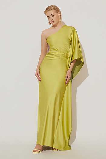 Aethera One Shoulder Gown