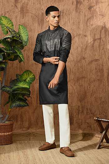 Cotton Kurta & Pyjama Set