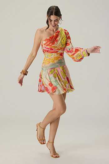 Juliana Floral Print Dress