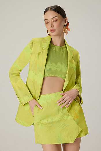 Rebekkah Leheriya Print Blazer