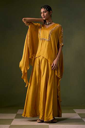 Cove Asymmetric Top With Palazzo