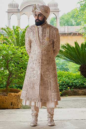 Royale Embroidered Sherwani Set