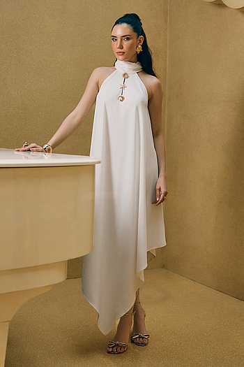 Sweet Salt Resort Crepe Dress