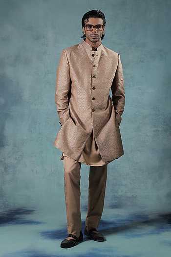 Abstract Pattern Sherwani Set