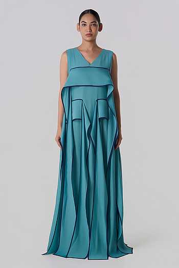 Cascading Outline Dress