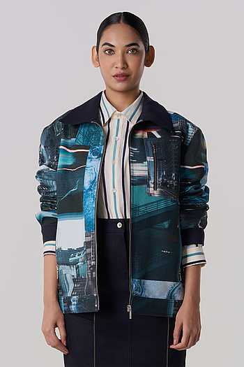 Archive Print Shacket