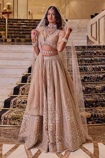 Vivaah Hand Embroidered Bridal Lehenga Set