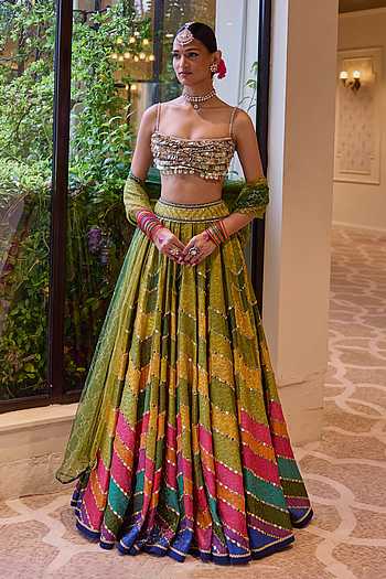 Jugni Printed Lehenga Set