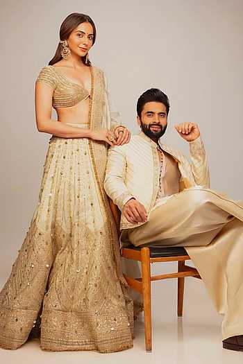 Khwaab Zari Embroidered Lehenga Set