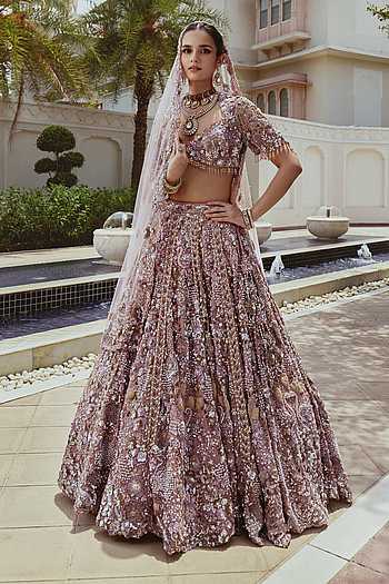 Etoile Divine Embroidered Bridal Lehenga Set