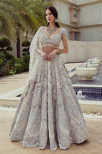 Lumiere Imperial Embroidered Bridal Lehenga Set