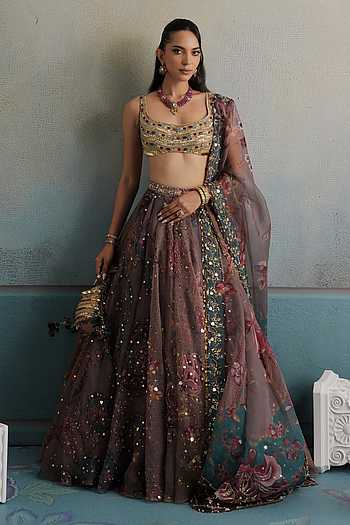 Rabia Embroidered Lehenga Set