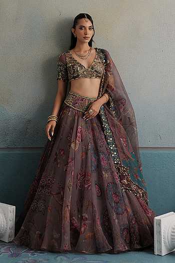 Khalida Embroidered Lehenga Set