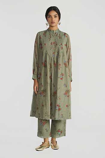 Mallika Printed Tunic & Pant Set