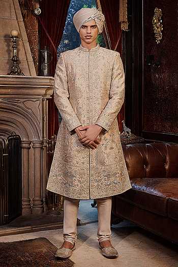 The Wanderlust Embroidered Sherwani Set