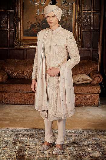 The Wild Masai Embroidered Sherwani Set