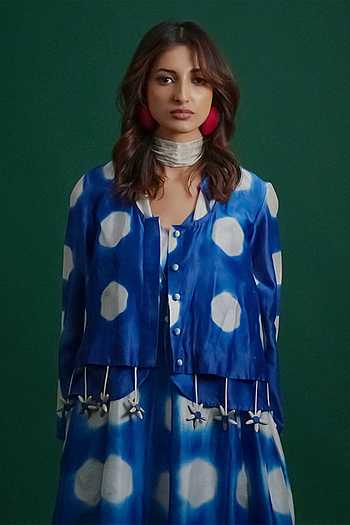 Cat Chanderi Jacket