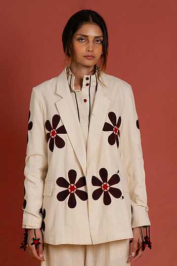 Florist Applique Blazer
