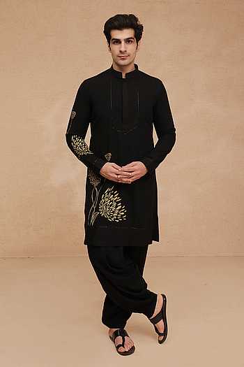 Placement Printed Kurta & Salwar Set