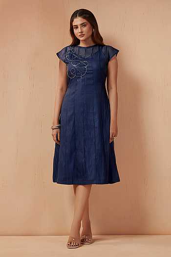 Lyra Handwork Midi Dress