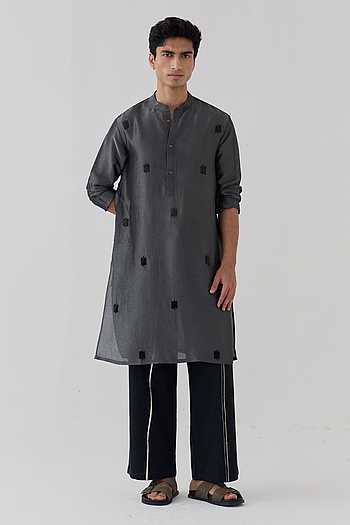 Hand Embroidered Kurta & Pant Set