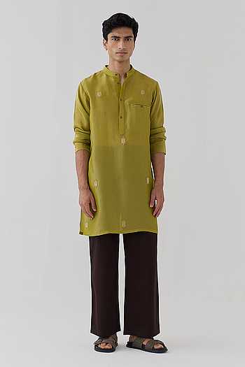 Hand Embroidered Kurta & Pant Set